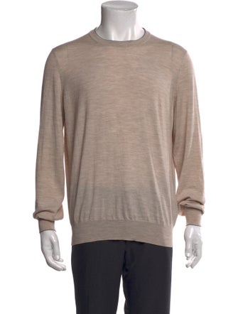 Brunello Cucinelli Virgin Wool Crew Neck T-Shirt