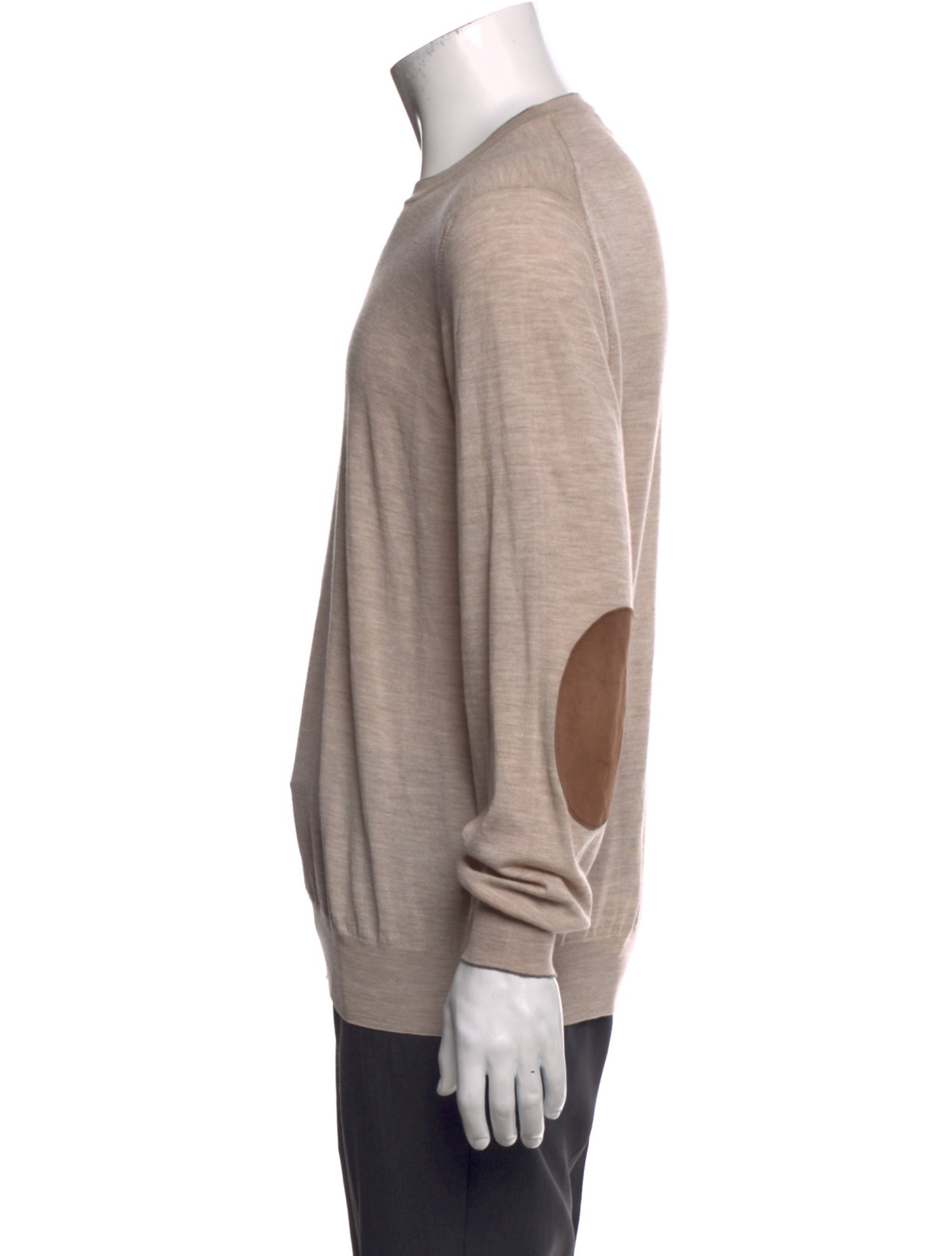 Brunello Cucinelli Virgin Wool Crew Neck T-Shirt