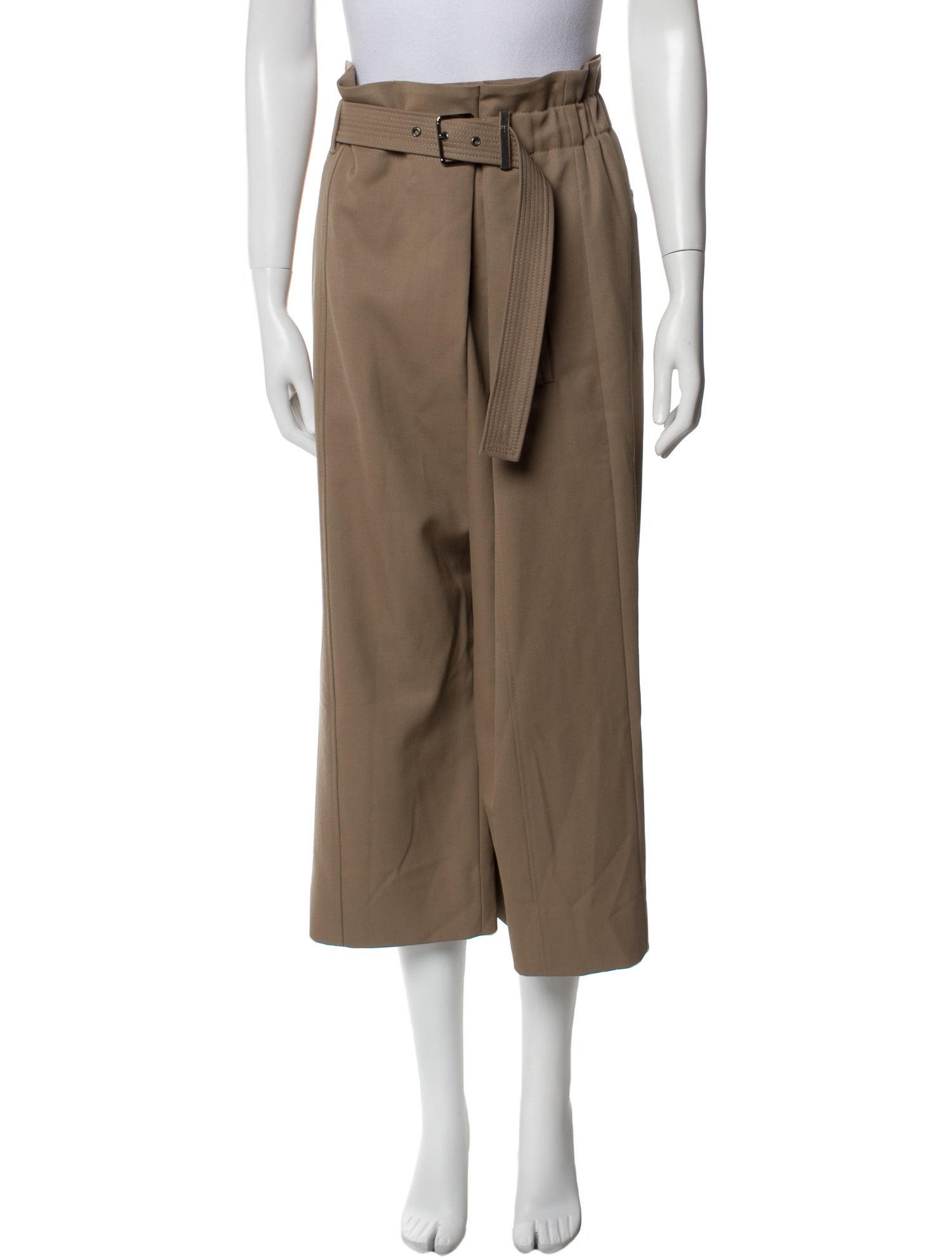 Brunello Cucinelli Virgin Wool Wide Leg Pants w/ Tags