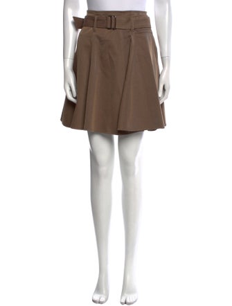 Brunello Cucinelli Beaded Accents Mini Skirt