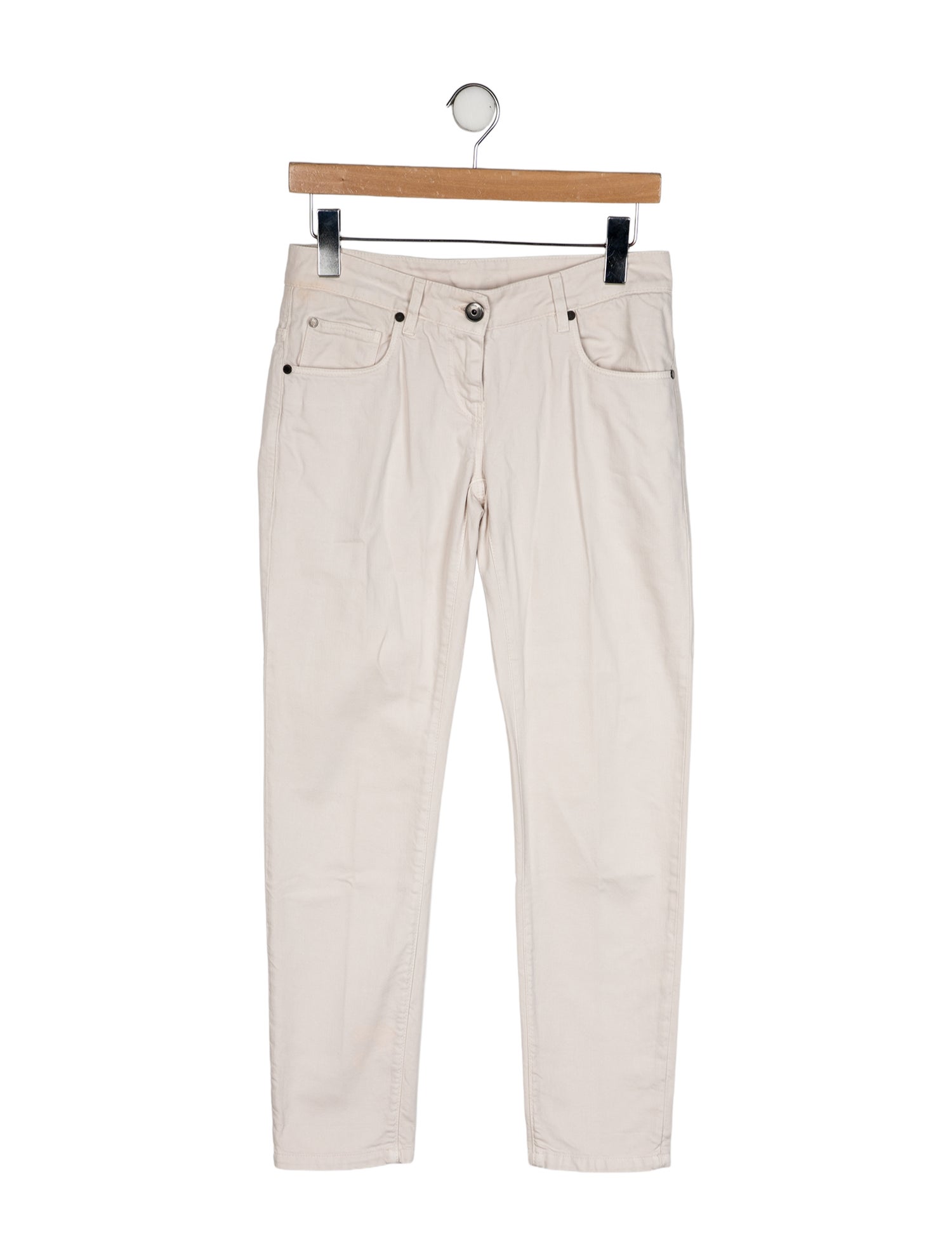 Brunello Cucinelli Low-Rise Skinny Leg Jeans
