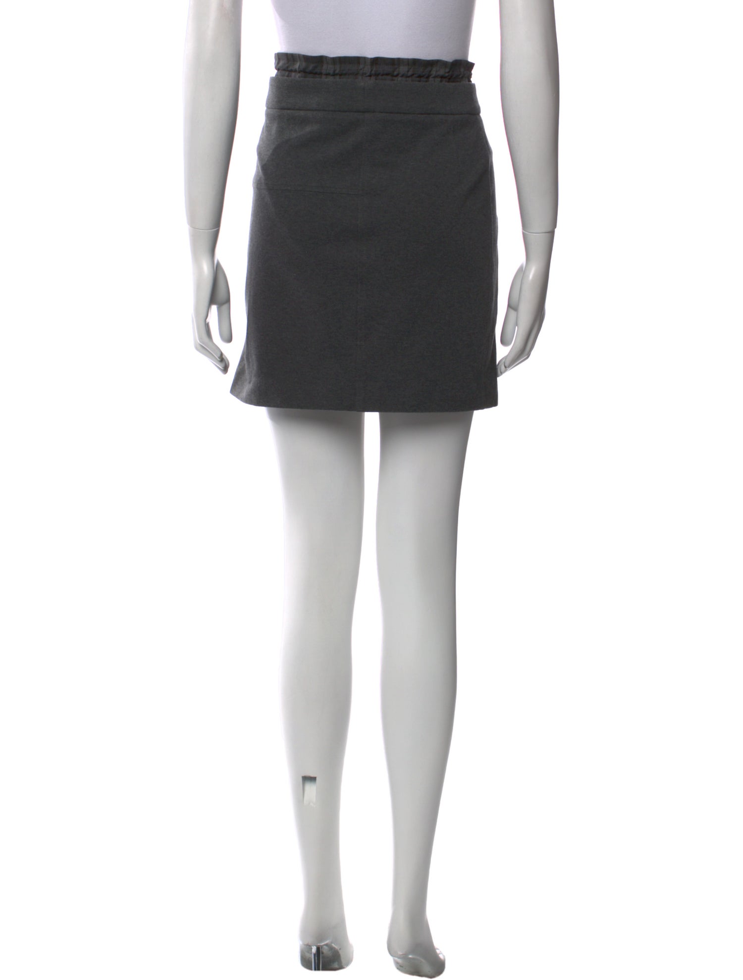 Brunello Cucinelli Virgin Wool Mini Skirt