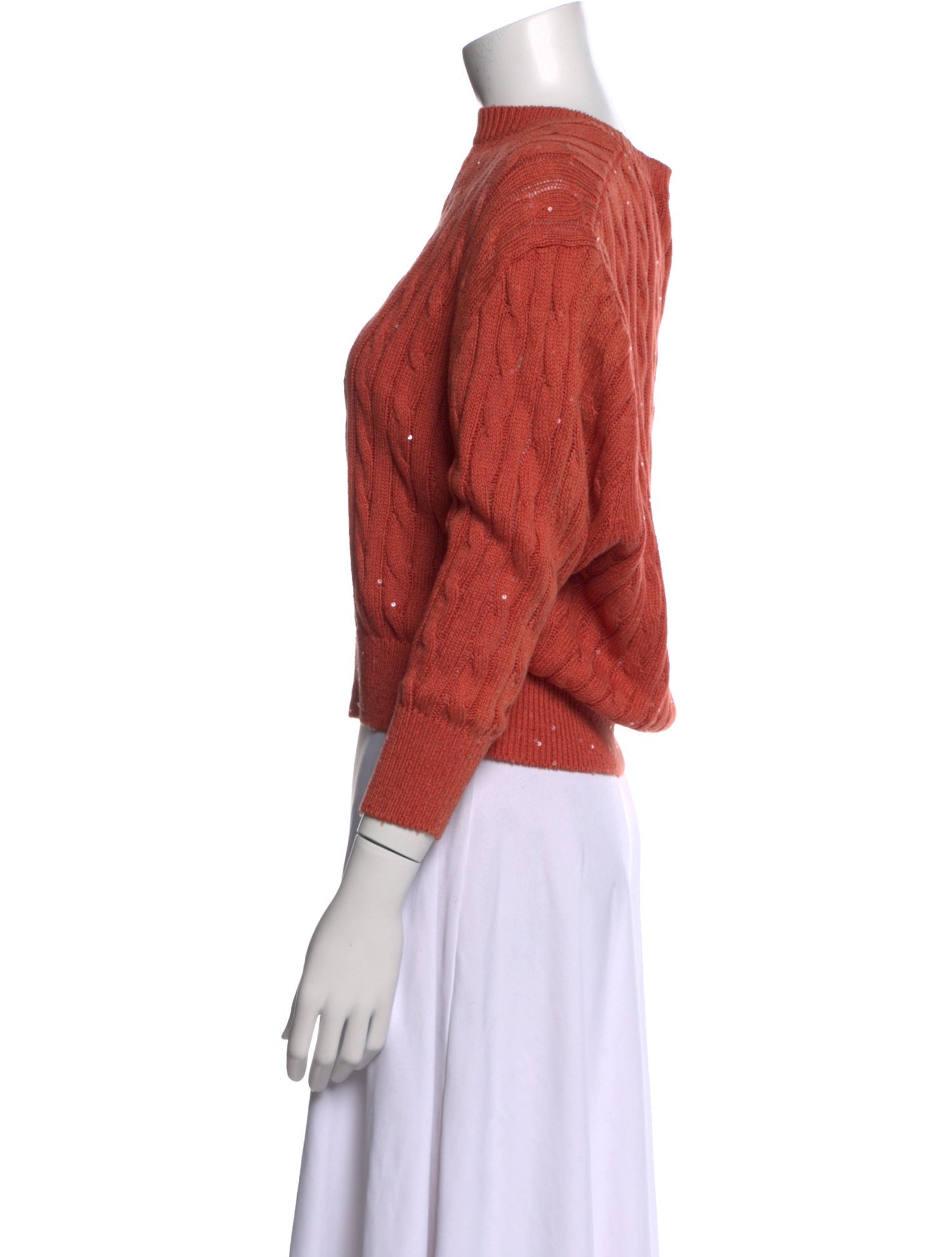 Brunello Cucinelli Bateau Neckline Sweater