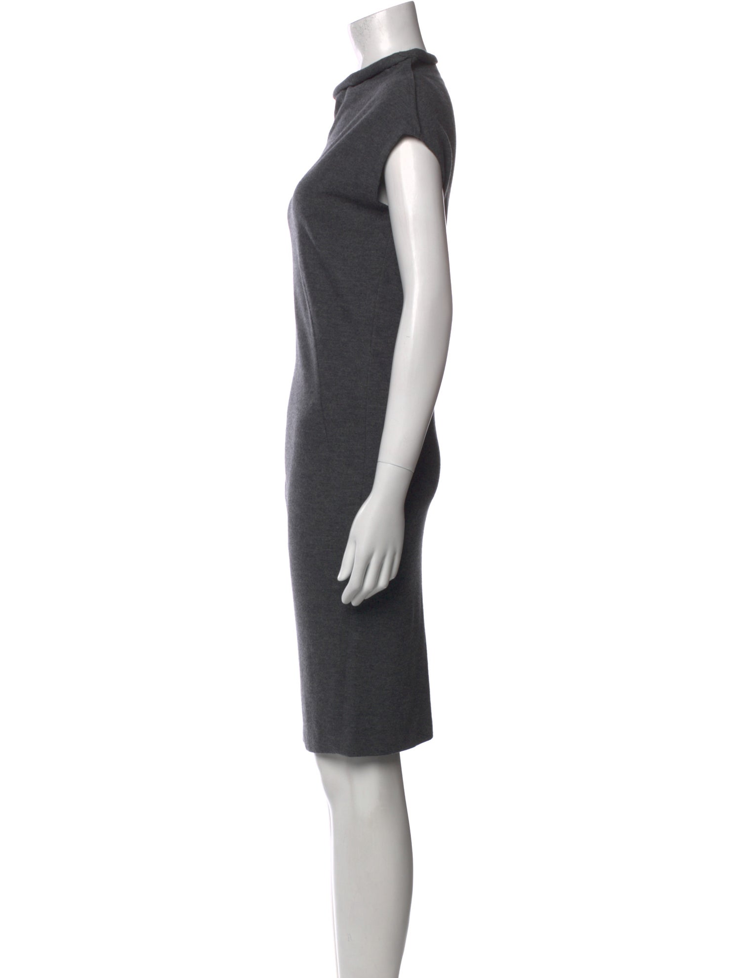 Brunello Cucinelli Wool Knee-Length Dress