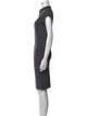 Brunello Cucinelli Wool Knee-Length Dress