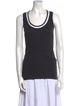 Brunello Cucinelli Scoop Neck Sleeveless Top