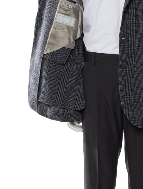 Brunello Cucinelli Plaid Print Blazer