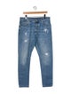 Brunello Cucinelli High-Rise Straight Leg Jeans