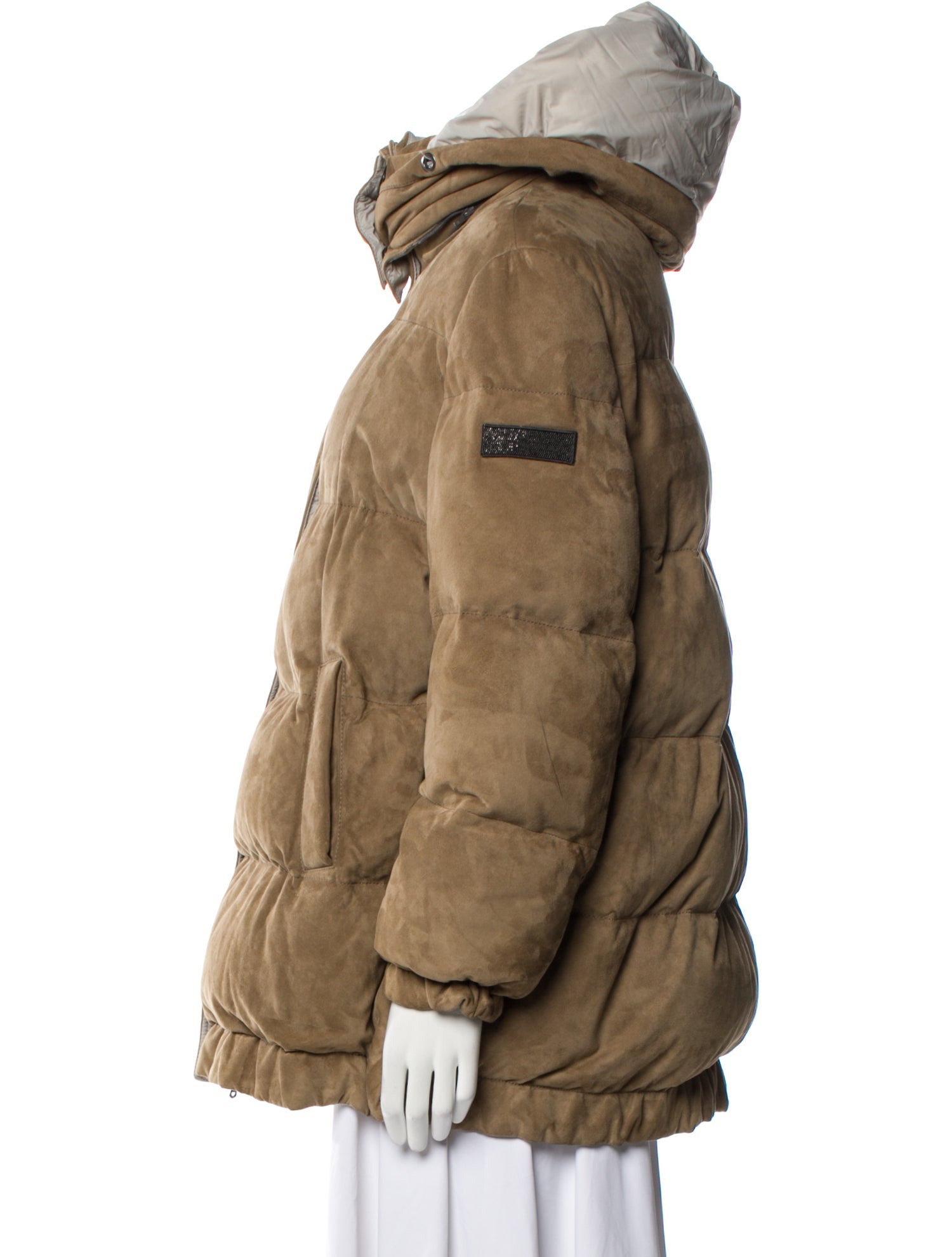 Brunello Cucinelli Nylon Down Coat