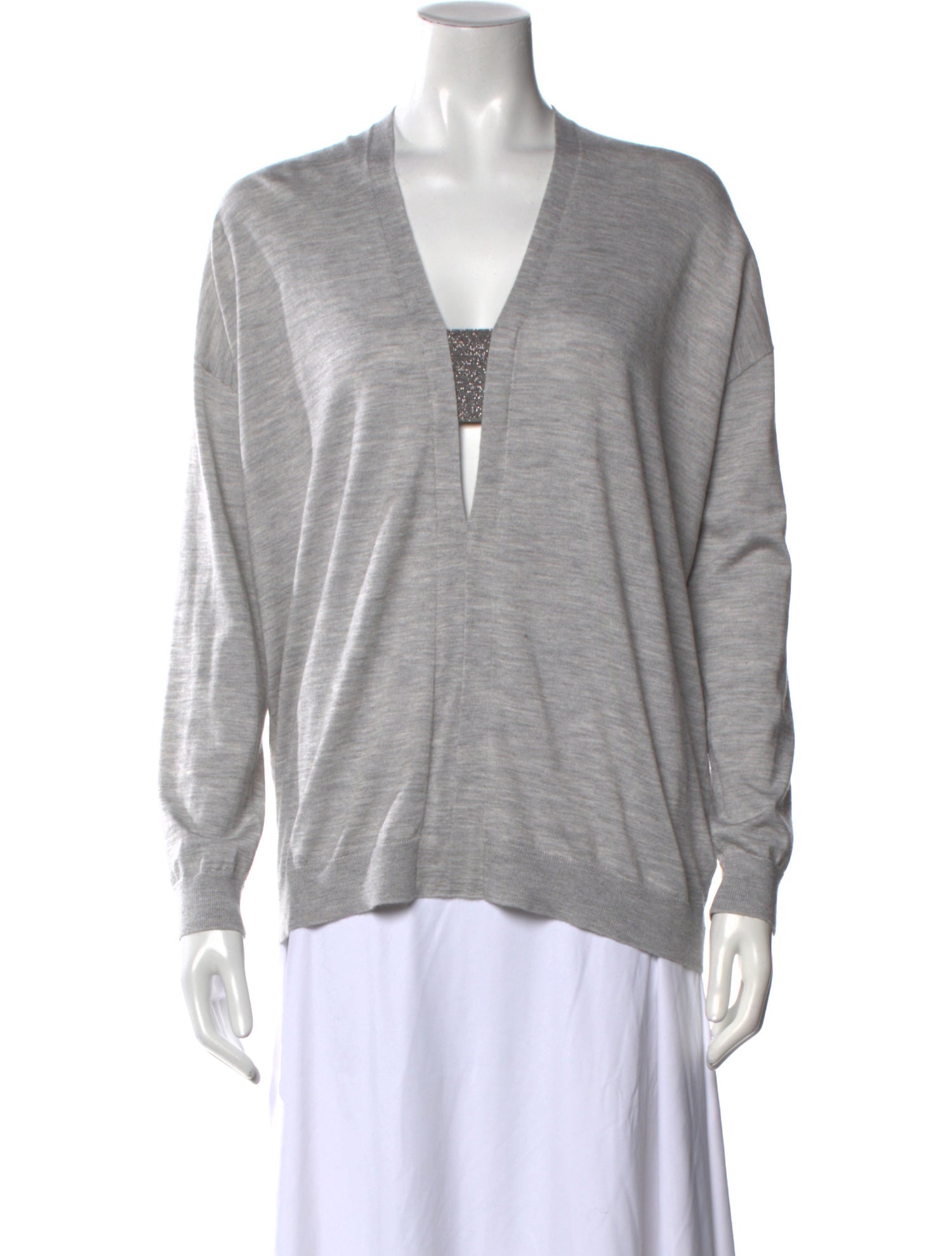 Brunello Cucinelli Cashmere V-Neck Sweater