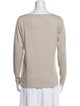 Brunello Cucinelli Wool Scoop Neck Sweatshirt