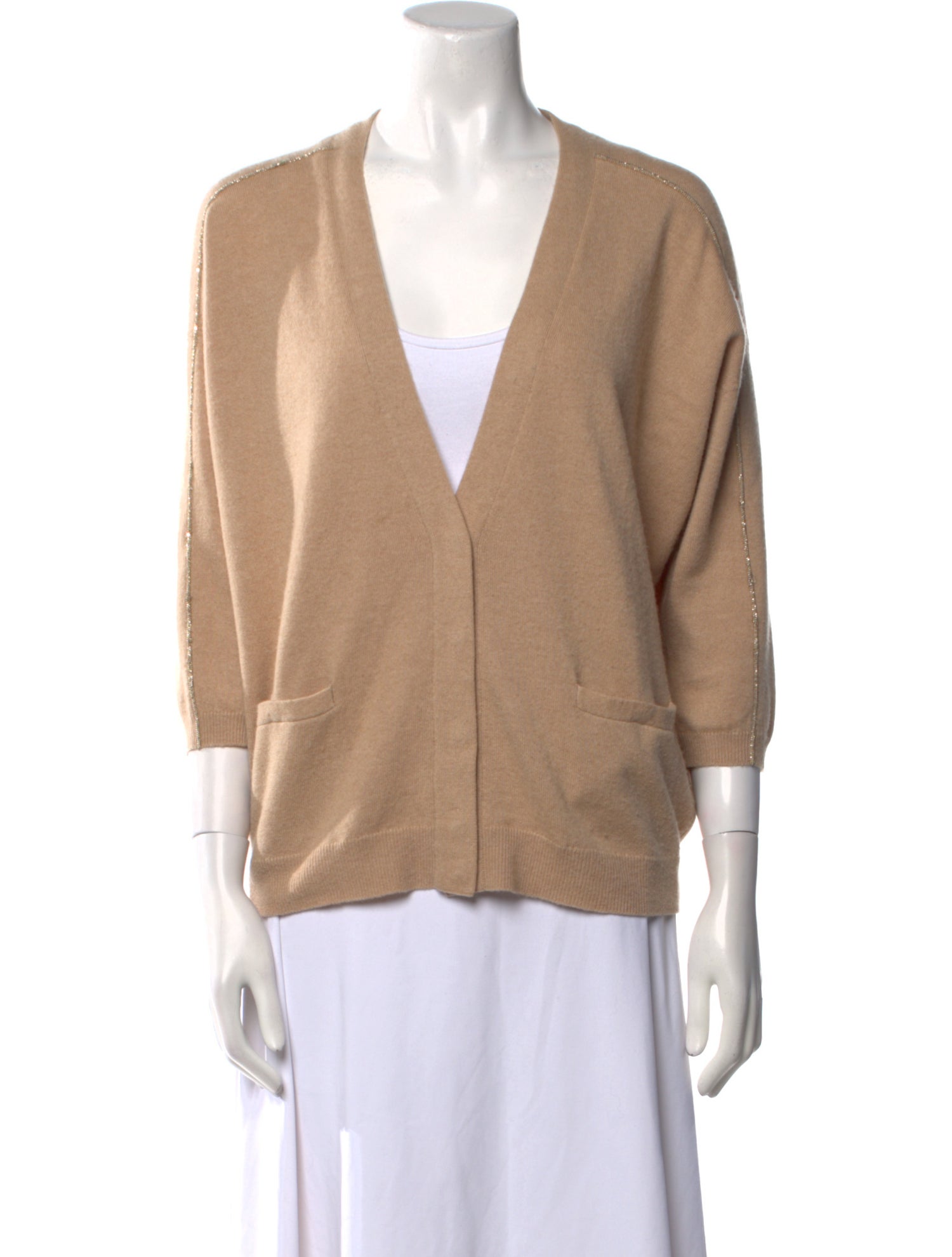 Brunello Cucinelli Cashmere V-Neck Sweater