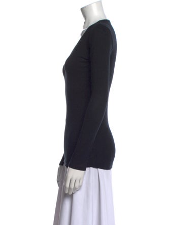 Brunello Cucinelli V-Neck Long Sleeve Top