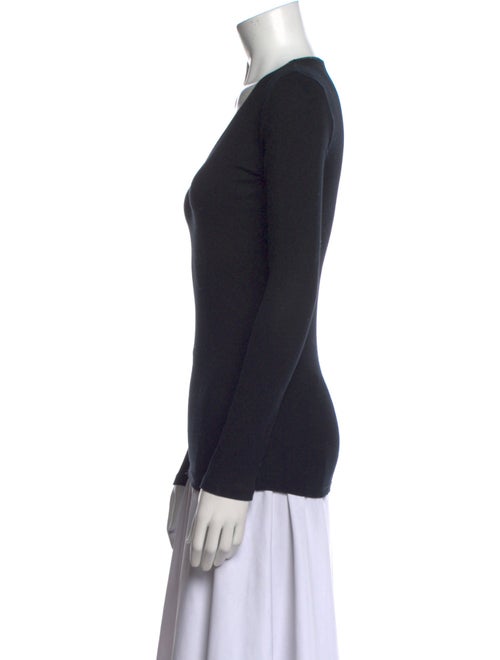 Brunello Cucinelli V-Neck Long Sleeve Top