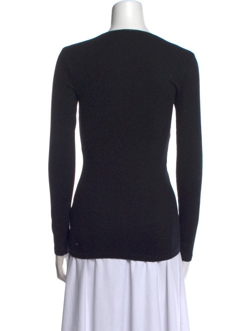 Brunello Cucinelli V-Neck Long Sleeve Top