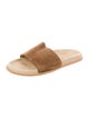 Brunello Cucinelli Suede Slides