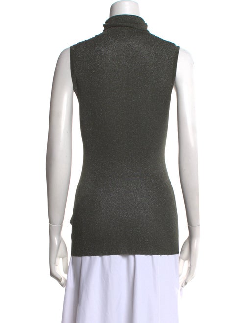 Brunello Cucinelli Turtleneck Sleeveless Top