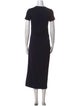 Brunello Cucinelli Virgin Wool Long Dress