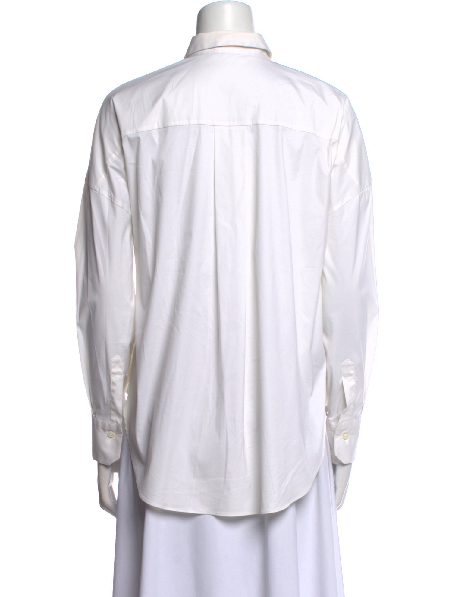 Brunello Cucinelli Long Sleeve Button-Up Top