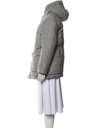 Brunello Cucinelli Merino Wool Parka