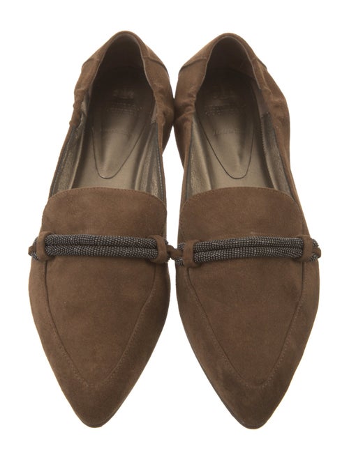 Brunello Cucinelli Suede Loafers