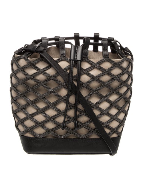 Brunello Cucinelli Leather Bucket Bag