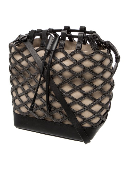 Brunello Cucinelli Leather Bucket Bag