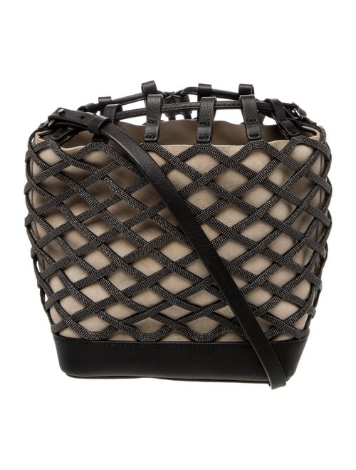 Brunello Cucinelli Leather Bucket Bag