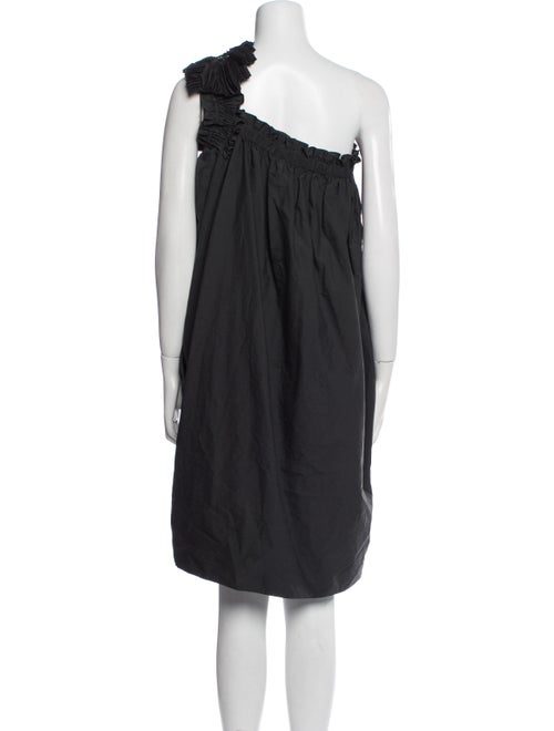 Brunello Cucinelli One-Shoulder Knee-Length Dress