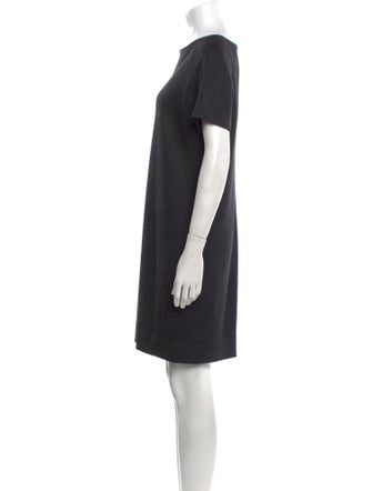 Brunello Cucinelli Virgin Wool Mini Dress