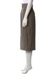 Brunello Cucinelli Virgin Wool Knee-Length Shorts