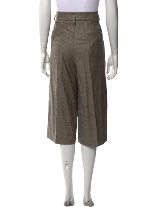 Brunello Cucinelli Virgin Wool Knee-Length Shorts
