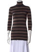 Brunello Cucinelli Virgin Wool Striped Top