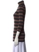 Brunello Cucinelli Virgin Wool Striped Top