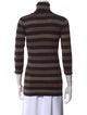 Brunello Cucinelli Virgin Wool Striped Top