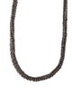 Brunello Cucinelli Bead & Fabric Bolo Necklace