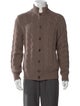 Brunello Cucinelli Mock Neck Long Sleeve Cardigan