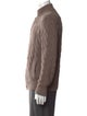 Brunello Cucinelli Mock Neck Long Sleeve Cardigan