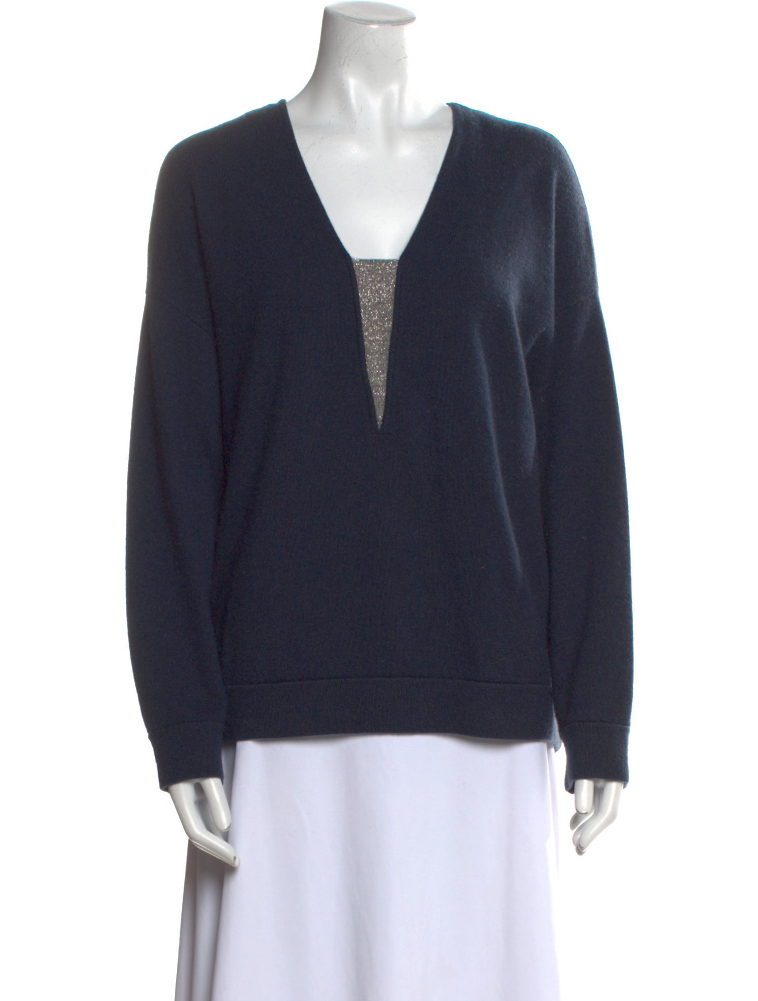 Brunello Cucinelli Cashmere V-Neck Sweater