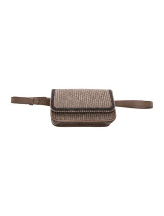 Brunello Cucinelli Leather Belt Bag