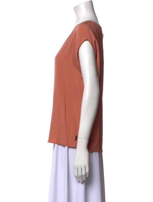 Brunello Cucinelli Silk V-Neck Top
