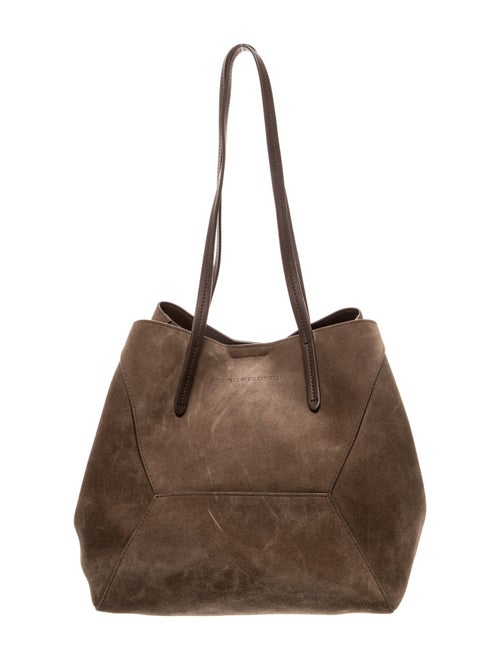 Brunello Cucinelli Suede Bucket Bag