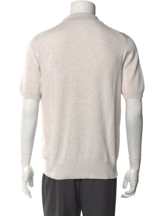 Brunello Cucinelli Collar Short Sleeve Pullover