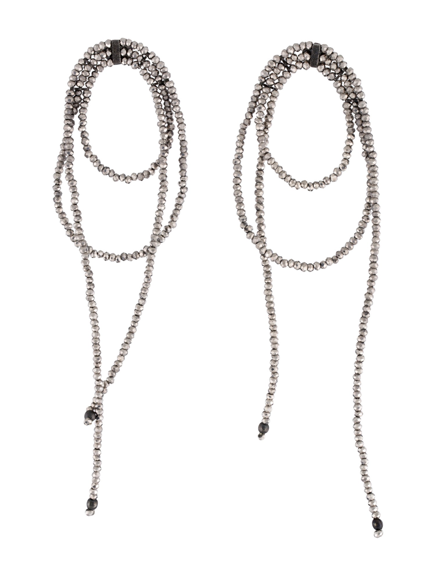 Brunello Cucinelli Bead Drop Earrings