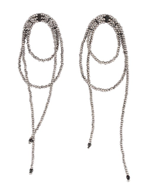 Brunello Cucinelli Bead Drop Earrings