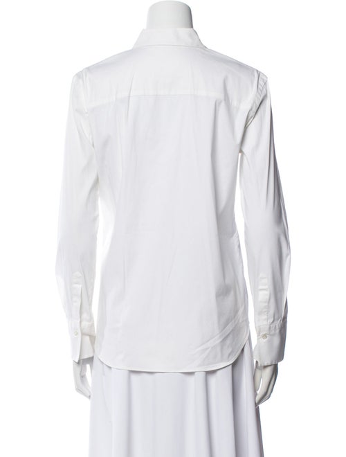 Brunello Cucinelli Long Sleeve Button-Up Top