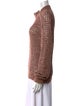 Brunello Cucinelli Silk Mock Neck Sweater