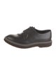 Brunello Cucinelli Leather Glitter Accents Oxfords
