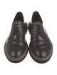 Brunello Cucinelli Leather Glitter Accents Oxfords