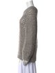 Brunello Cucinelli Mohair Bateau Neckline Sweater